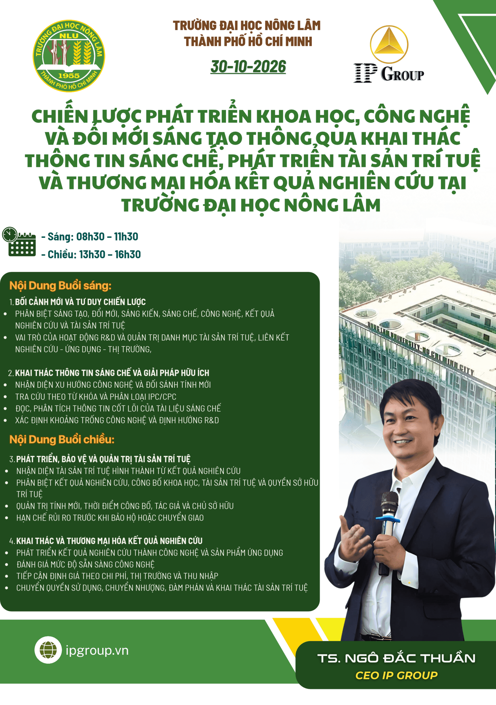 Chiến lược phát triển khoa học, công nghệ và đổi mới sáng tạo thông qua khai thác thông tin sáng chế, phát triển tài sản trí tuệ và thương mại hóa kết quả nghiên cứu